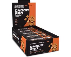 Scitec Nutrition Scitec Nutrition ® - Choco Pro Bar (20 x 50 gram - Salted Caramel) - Caramel-zeezout - 20 repen - proteine repen - protein bar - eiwitrepen - energiereep - 20 stuks