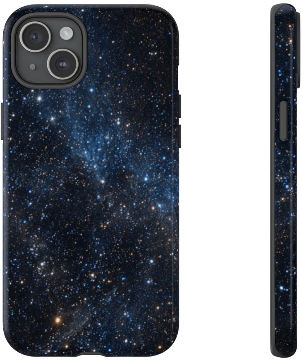 Sterrenrijke Diepe Ruimte – Telefoonhoesje Geschikt voor iPhone 15 Plus
