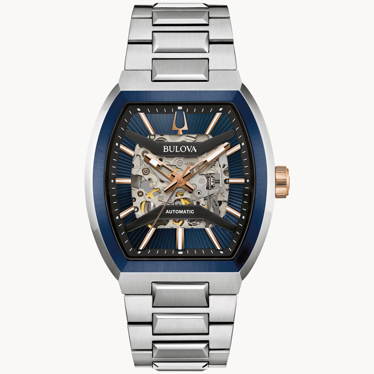 Bulova Maquina 98A319 Horloge - Staal - Zilverkleurig - Ø 44 mm