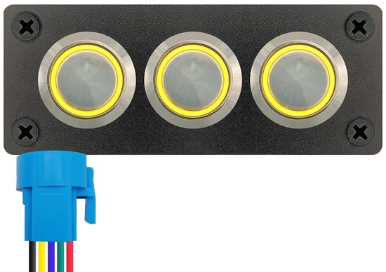 Neutrik Plug & Jacks - 3.5mm Plugs / jack 3,5mm steker 3-polig zwart goud, A/V-Connector