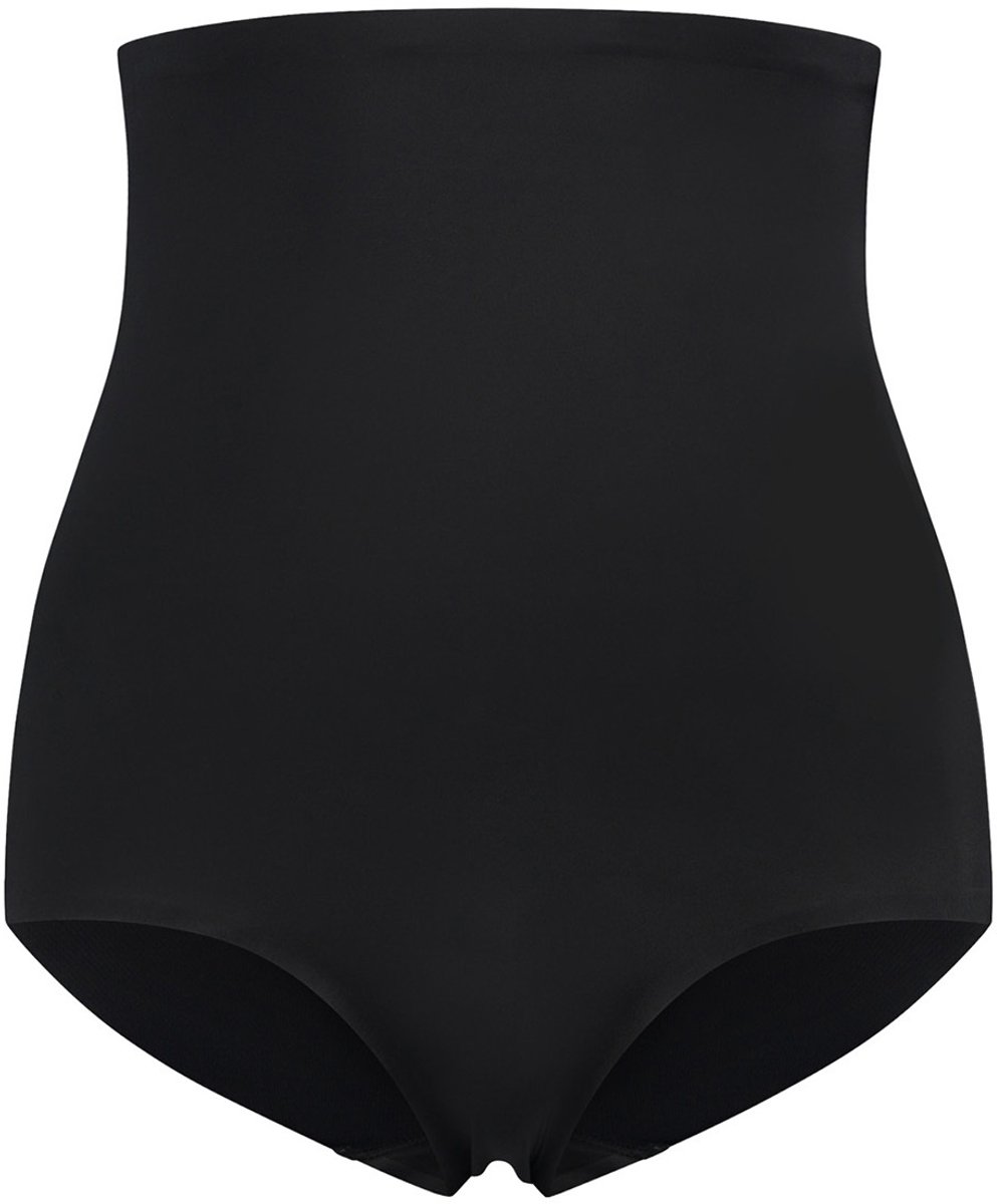 Bye Bra Naadloze Hoge Taille Billenliftende Gewatteerde Slip met Buikcontrole, Body Shaper, Dijafslanker, Zwart