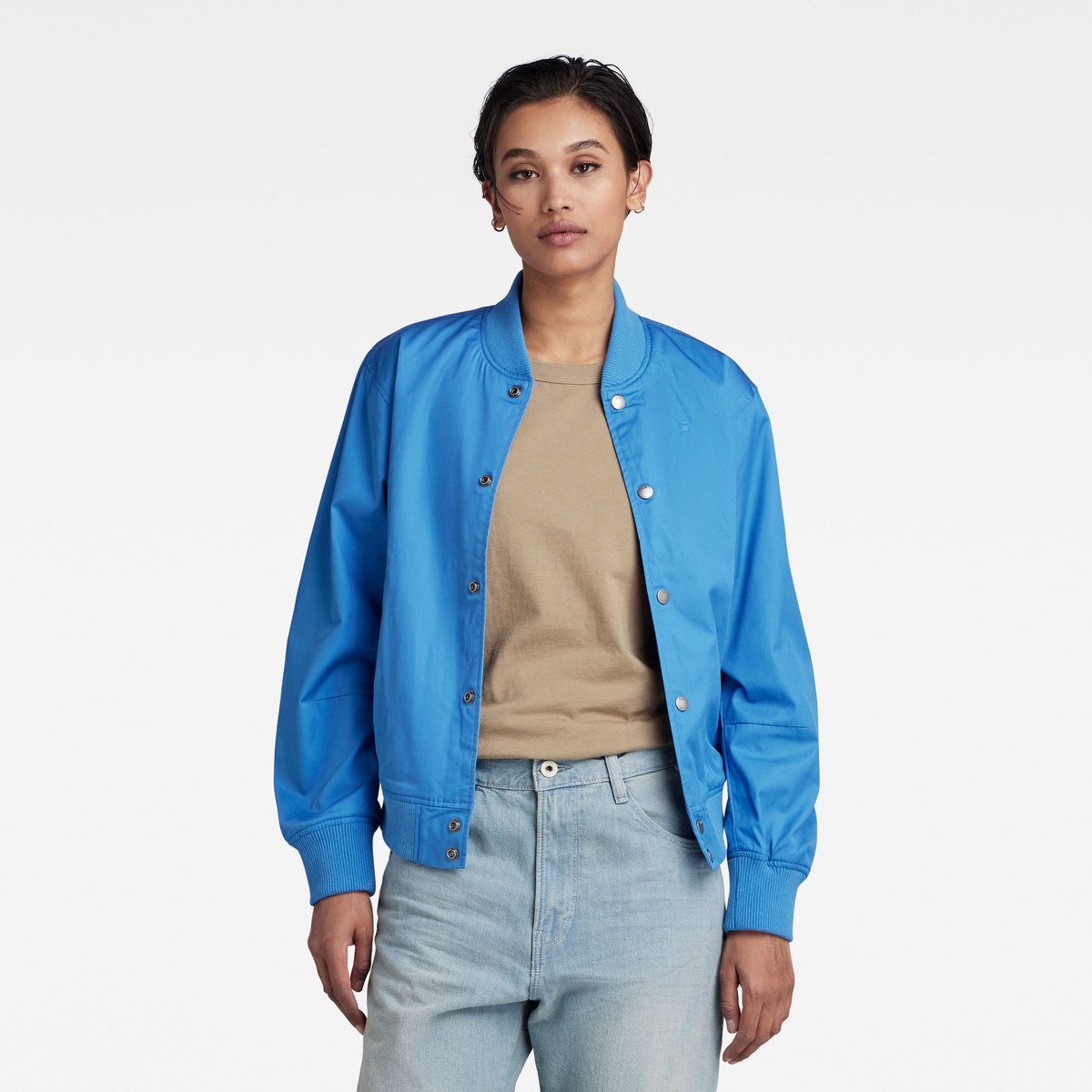 G-Star Deline bf bomber wmn Dames Buitenjassen Blauw