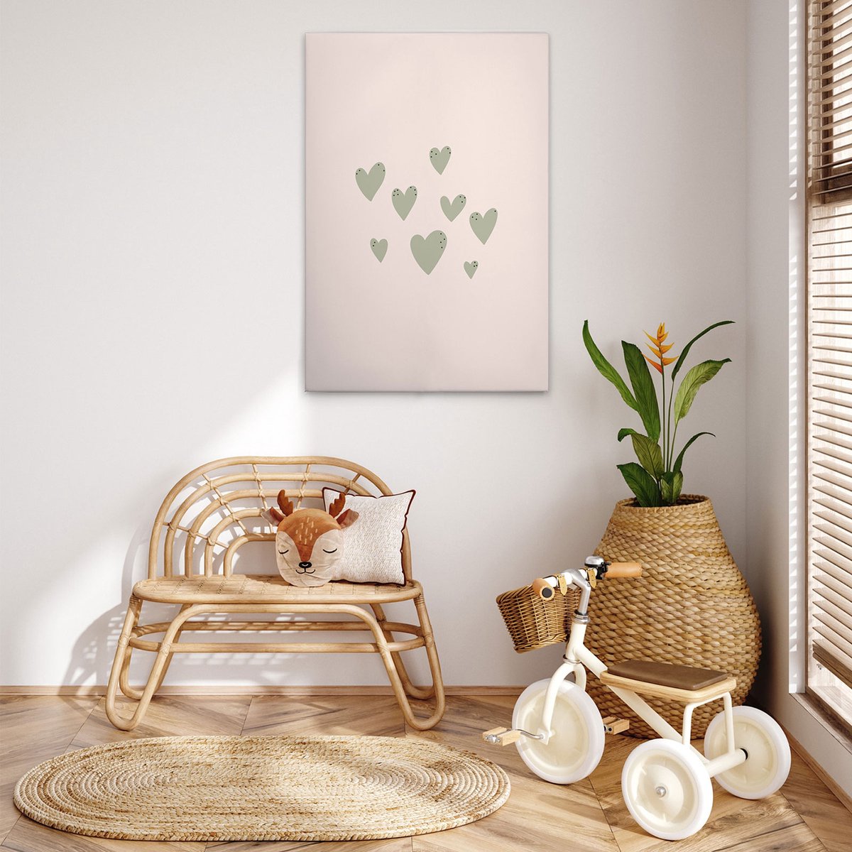 Canvas Simple Hearts | DD132840