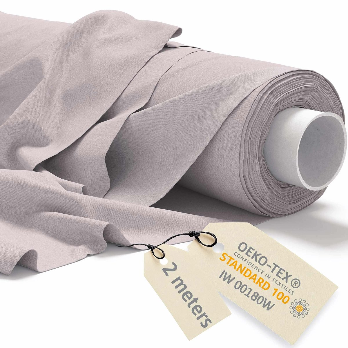 DreamRoots Katoenen Stof per Meter 2Mx160cm 145 g/m² - Naai Stoffen per Meter - Meubelstof - Canvas, Zeildoek Stof - Gordijnstof - Molton, L