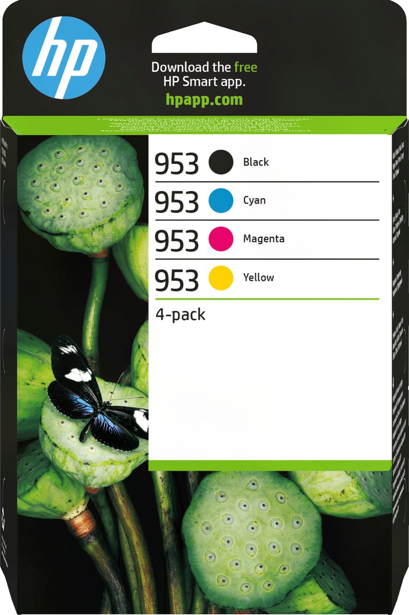 HP 953 (6ZC69AE) - Inktcartridge - MultiPack - Zwart, Cyaan, Magenta, Geel