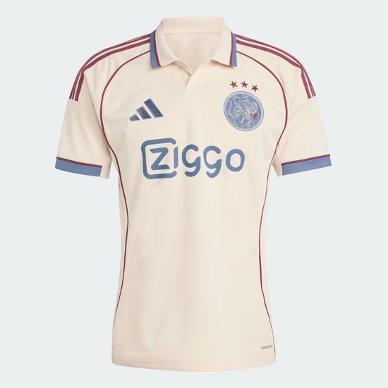ADIDAS - ajax 3 JSY - Maillot de match manches courtes réplique homme - Marron clair