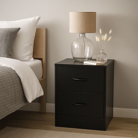 Milton & Oldbrook Nachtkastje Navan Zwart