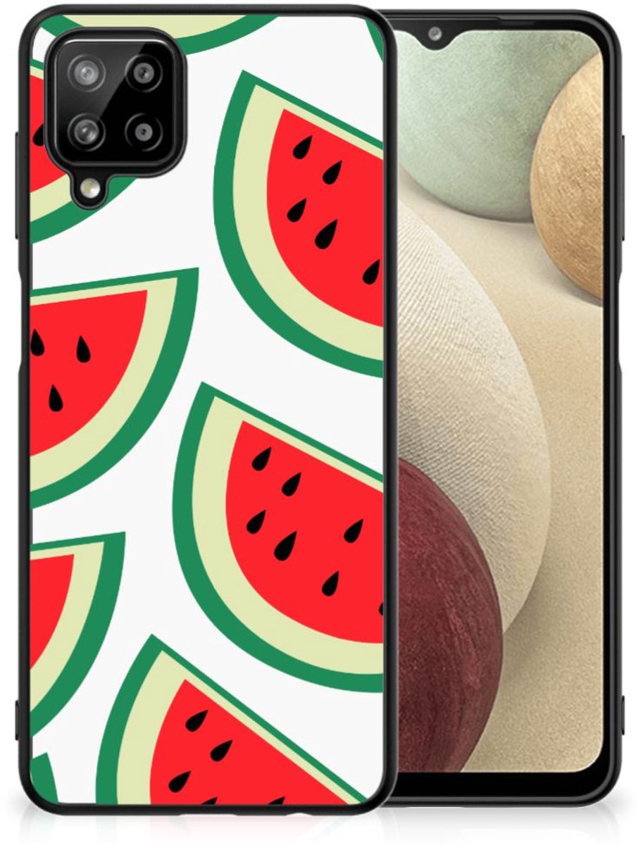 Samsung Galaxy A12 Back Cover Hoesje Watermelons