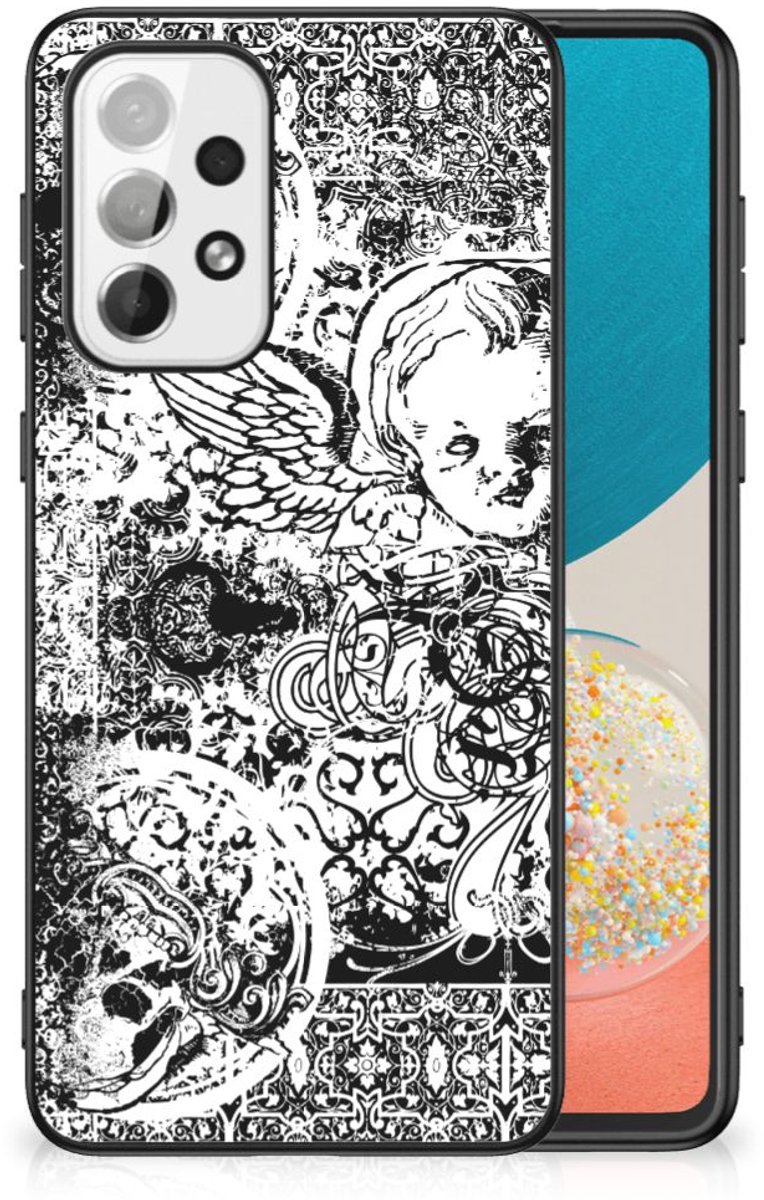 Telefoonhoesje Samsung Galaxy A73 Skulls Angel