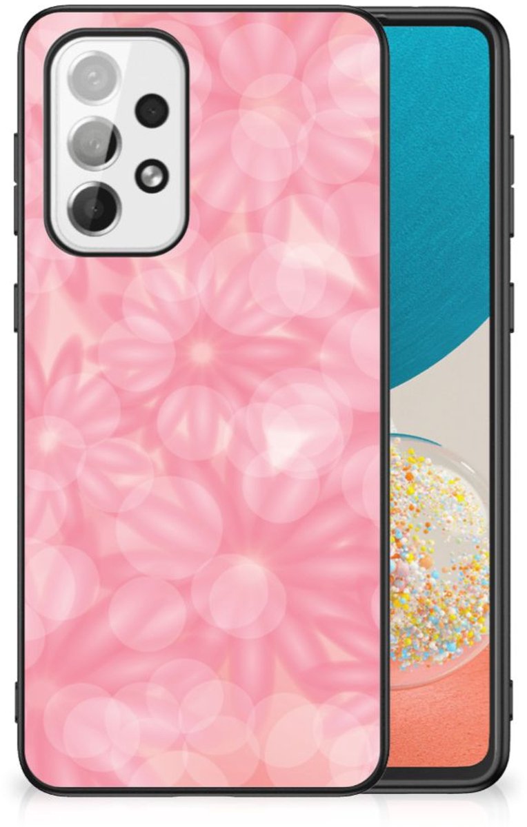 Samsung Galaxy A73 Bloemen Hoesje Spring Flowers