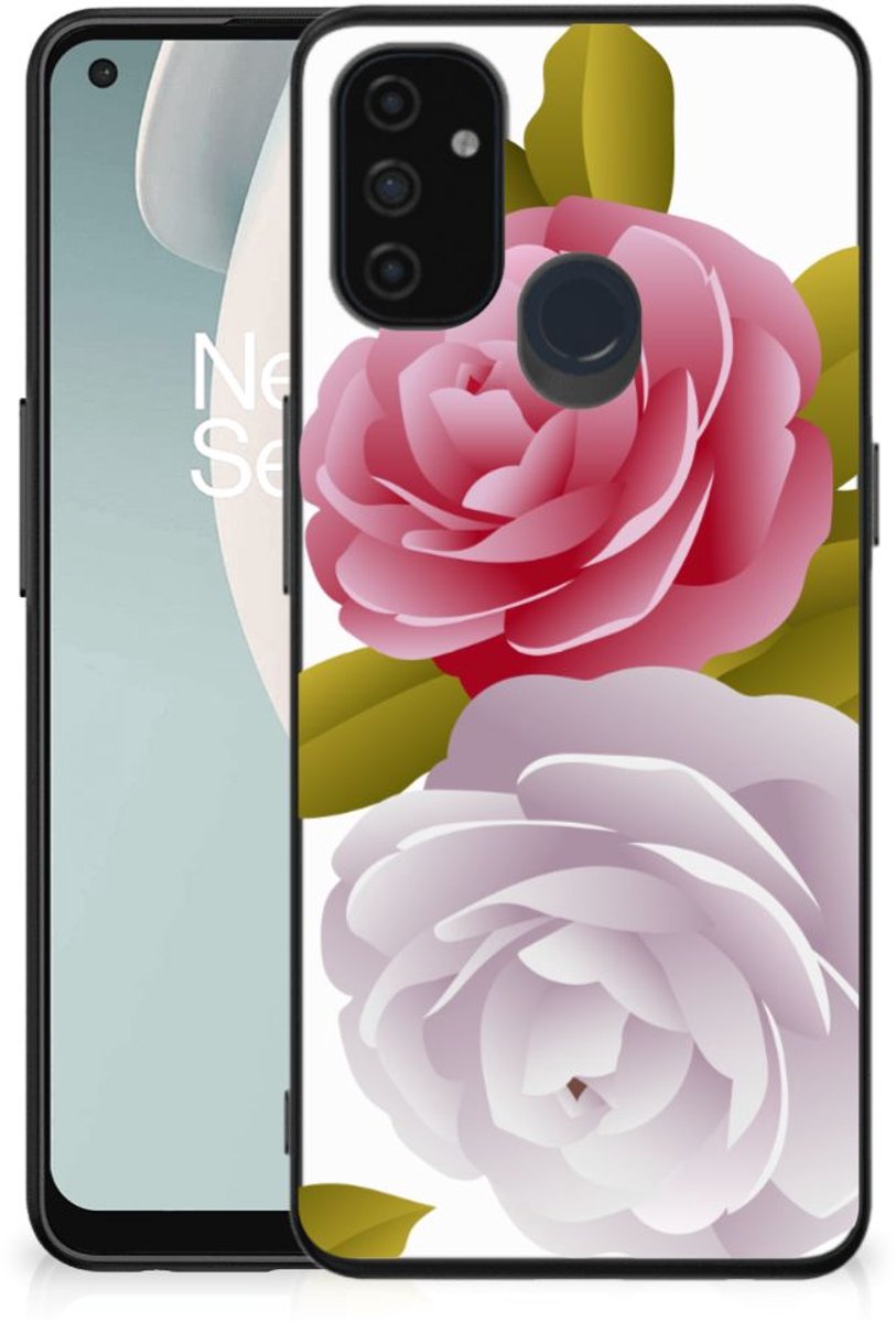 OnePlus Nord N100 Bloemen Hoesje Roses