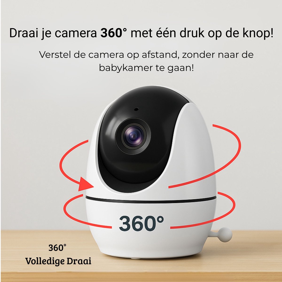 BABIVA Premium babyfoon met 4,3-inch scherm thumbnail 3
