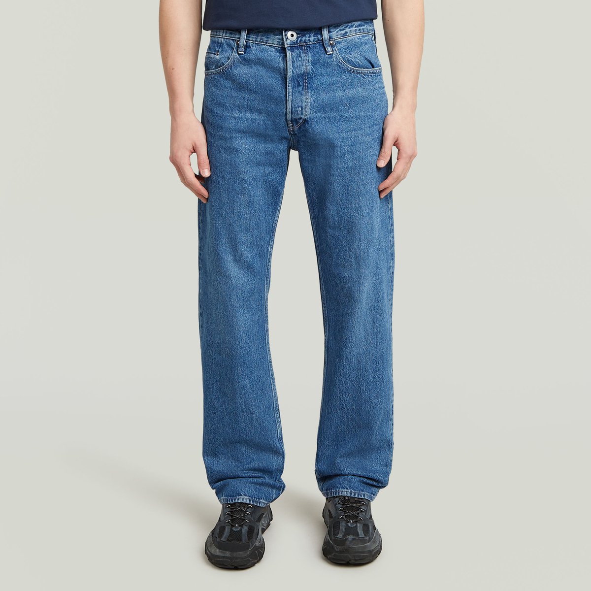 G-Star Dakota Regular Straight Heren Jeans Faded Watercourse