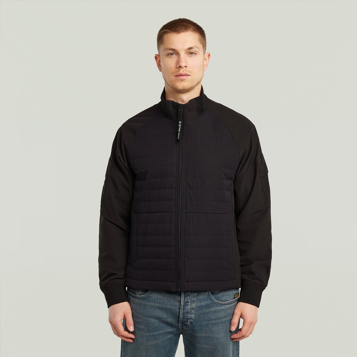 G-Star Track overshirt Heren Overshirts Zwart