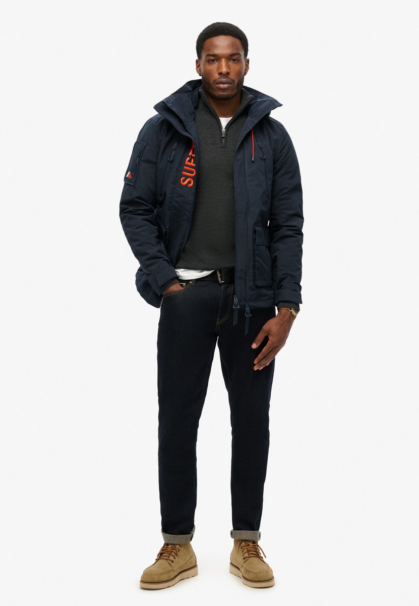 Superdry Ultimate Windbreaker jas Heren Marineblauw