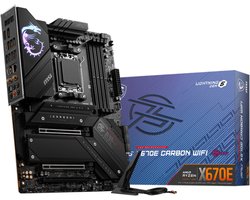MSI MPG X670E CARBON WIFI moederbord AMD X670 Socket AM5 ATX