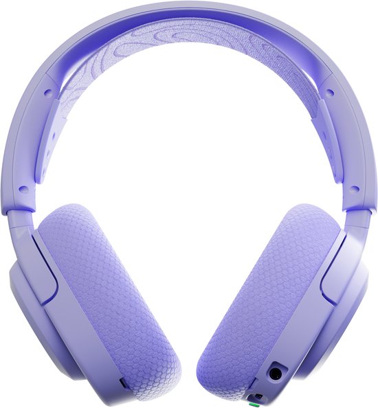 SteelSeries Arctis Nova 3X Wireless — Draadloze Gamingheadset — Lavendel — Mobile App Control — 40 uur accuduur — 2.4-GHz/Bluetooth — Afneembare microfoon — Xbox, PC, PS5, Switch, mobiel