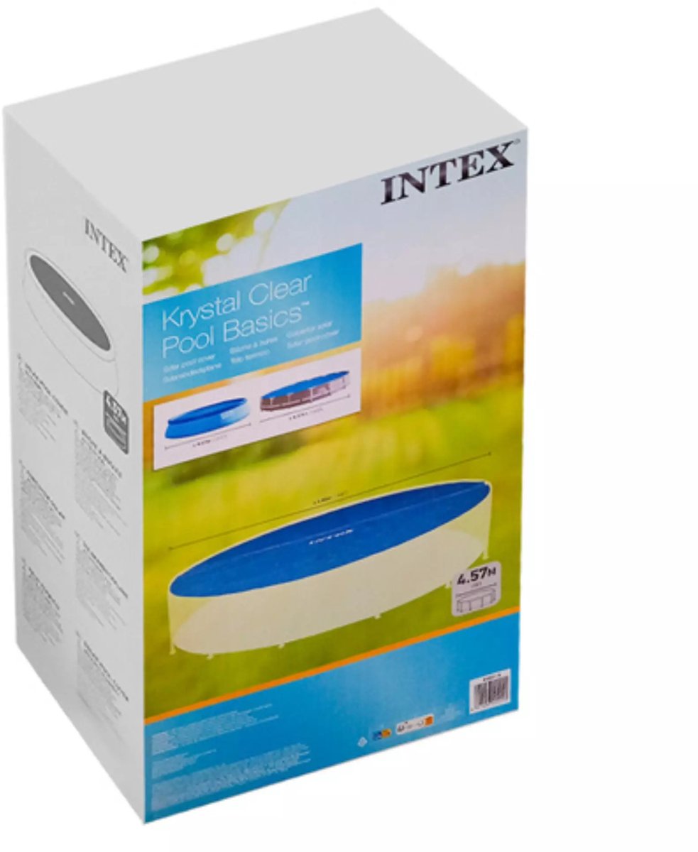 Intex Solar Zwembad Afdekzeil - Easy Set & Frame Zwembad Ø 457 cm — afbeelding 18