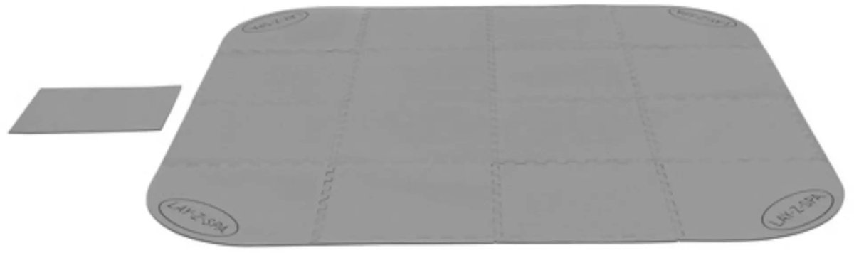 Lay-Z-Spa 60334 Zwembadbodem Beschermer Transparant 196x196cm