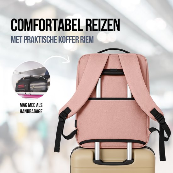 ZILOU® Laptop Rugzak 36L - 17 inch - Groen - Anti-Diefstal ZILOU® Laptop Rugzak 36L - 17 inch - Groen - Anti-Diefstal