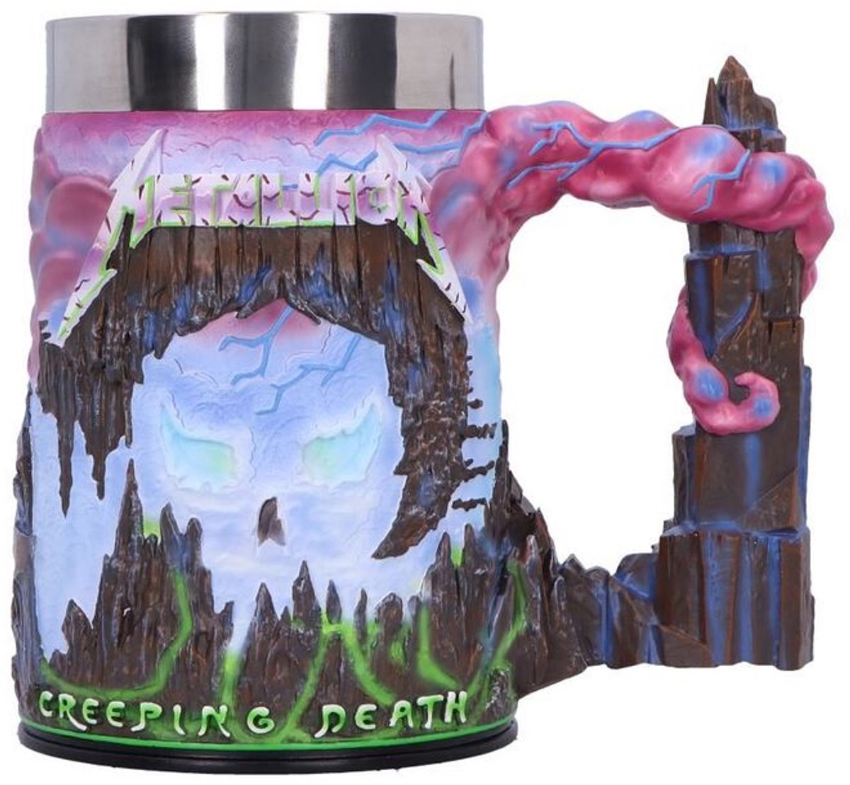 Metallica Creeping Death Unisex Bierkan - meerkleurig - Standard