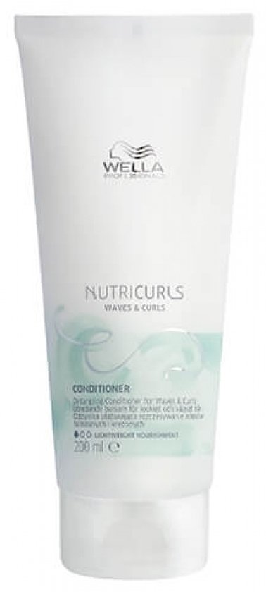 Wella - Nutricurls Conditioner – Krullend en Golvend Haar 250ml 200