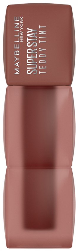 Maybelline New York Superstay Teddy Tint 20 Mascara Tear Lippenstift - Blijft tot wel 12 uur zitten - Met een teddy-zachte en matte finish - 5ml