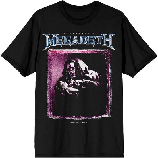 Megadeth - Youthanasia The Reckoning Day Heren T-shirt - M - Zwart