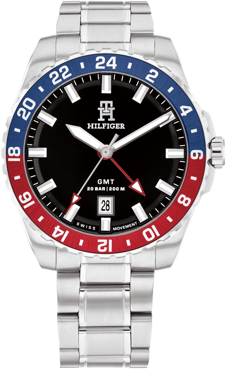 Tommy Hilfiger TH1792131 TH85 Swiss GMT Heren Horloge