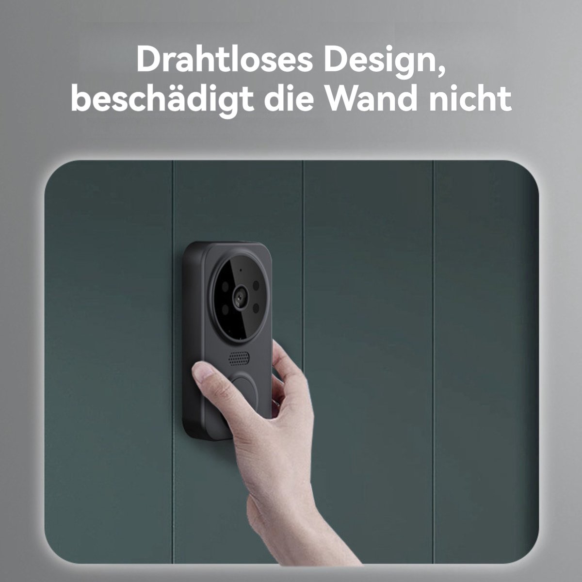 CHIWIN Draadloze Deurbel Met Camera HD Video Nachtzicht - afbeelding 3