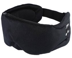 Slaapmasker met koptelefoon Bluetooth 5.0 Zwart