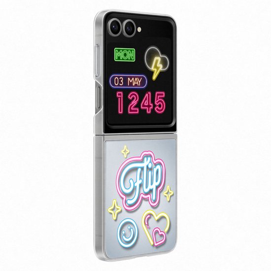 Samsung Galaxy Z Flip6 hoesje - Flipsuit case - Transparant