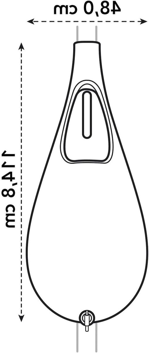 Ochre Outdoor Rain Barrel - Pure Raindrop 50 - ⌀ 48 x H 114.5 cm
