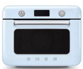 Bol.com SMEG COF01PBEU - Vrijstaande Combi-stoomoven - Pastelblauw - Jaren 50 Design aanbieding