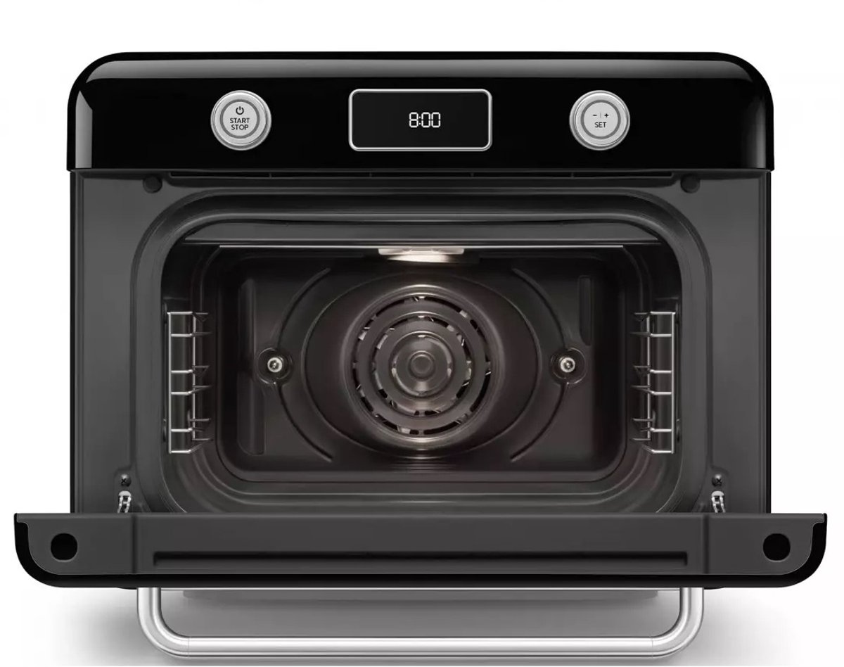 SMEG COF01BLEU - Vrijstaande Combi-Stoomoven - Zwart - Jaren 50 Design – foto 3