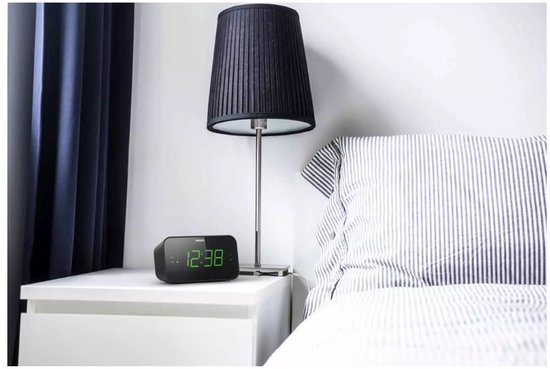 PHILIPS TAR3306 - Klokradio - Zwart