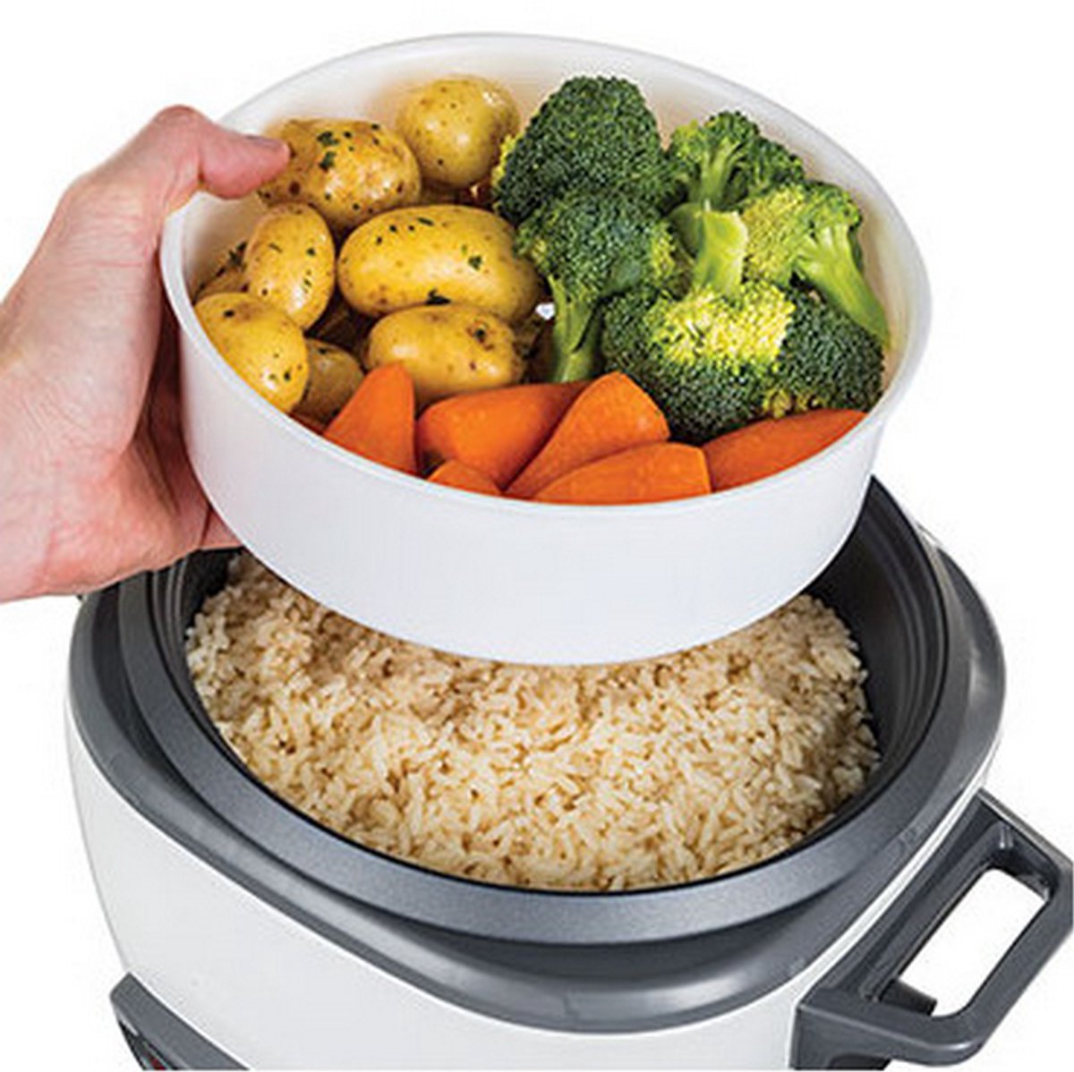 Russell Hobbs 27040-56 Grote Rijstkoker 14 porties - Wit thumbnail 2