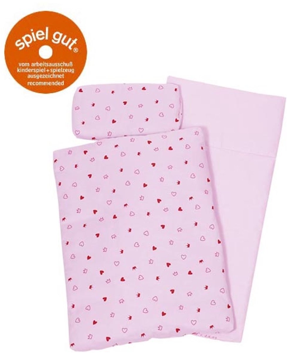 Goki - Beddengoed voor Poppen - Roze — afbeelding 3