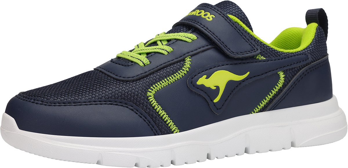 KangaROOS K-ETK ZIG EV Sneaker Kinderschoenen Unisex 10408 000 4054 blauw/groen