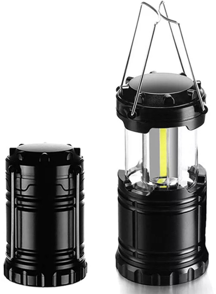 NatuurGenoot® Led Lantaarn voor Buiten - Camping Lamp- Kampeerlamp-Noodlamp- Zaklamp- Stormlantaarn