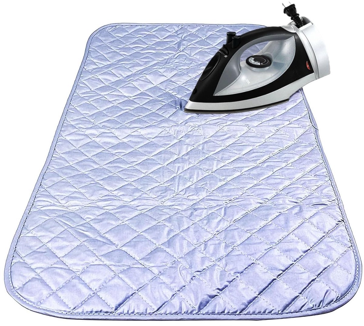 Ibenzoa® Opvouwbare en Draagbare Strijkmat voor Tafel met Antislip Onderkant, 48 x 85 cm