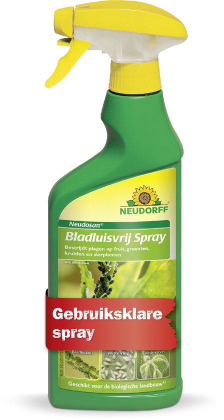 Neudorff Neudosan Bladluis Spray - Bestrijdingsmiddel tegen spint & witte vlieg 500ml