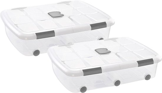 ALLIBERT Opbergbox Crownest transparant 7 ltr kopen