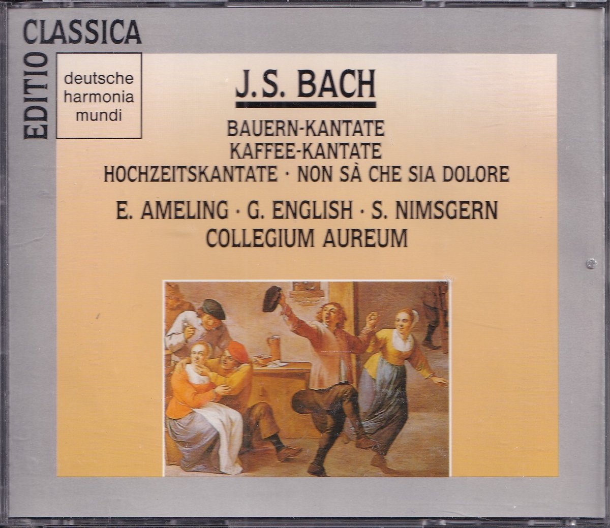 2CD Secular Cantatas - Johann Sebastian Bach - Collegium Aureum