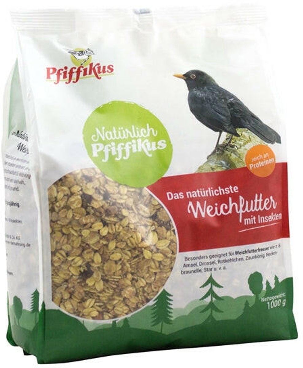 Nat-Pfi zacht voedsel insect - 1kg