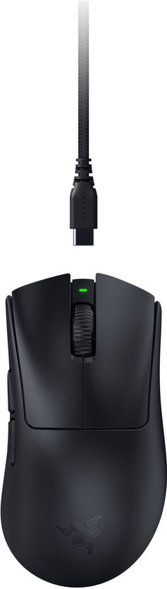 Razer DeathAdder V4 Pro - Draadloze Gaming Muis - Ultralicht 56 g - 45.000 DPI - Optisch - Zwart