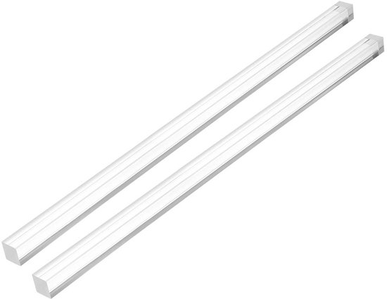 5 Stks Glasvezel Staaf, Hoge Elastische Glasvezel Staven Vezelstaven Stevige Glasvezel Staaf Plastic Staven Wit Massief Bar 1 M (Size : 1.0MM