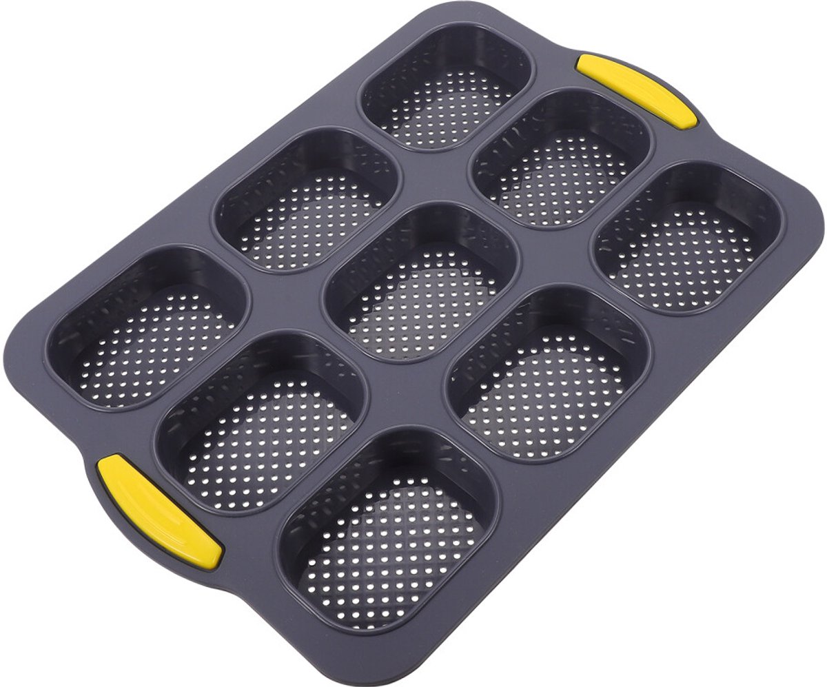 9 Concave Cake Bakplaat Keuken Siliconen DIY Frans Brood Bakvorm