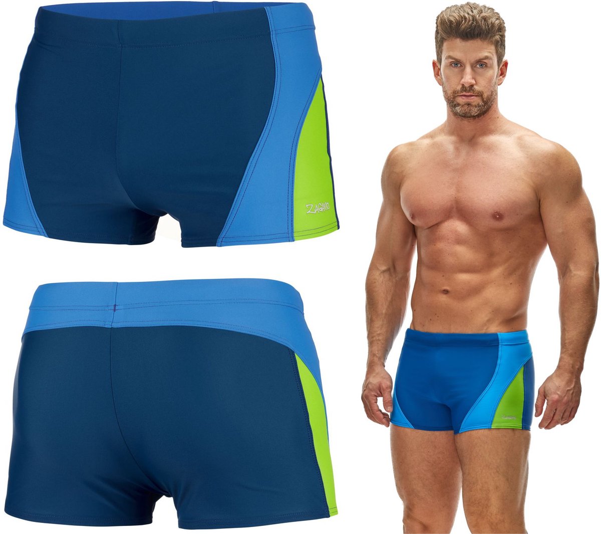 ZAGANO - Zwembroek heren - S - Korte zwembroek heren - Sport zwembroek - zwembroek voor het zwembad