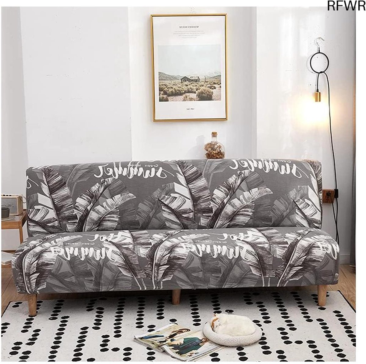 RFWR® Bankhoes voor 2- en 3-zits Sofas zonder Armleuningen - Perfecte Bescherming en Stijl